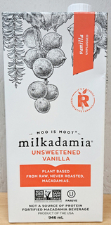 Milkadamia - VANILLA Unsweetened